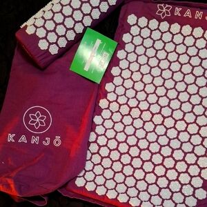 Vibrant Purple Acupressure pad and pillow. Carrying bag included.